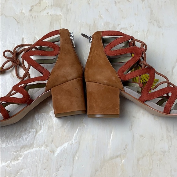 Marc Fisher suede tassel sandals - Picture 3 of 7